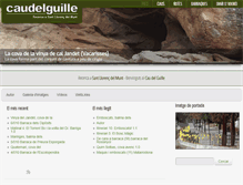 Tablet Screenshot of caudelguille.net